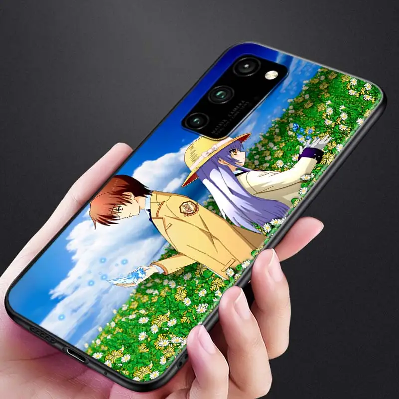

Silicone Cover Anime Angel Beats for Huawei Honor 30 20S 20 10i 9S 9A 9C 9X 8X 10 9 Lite 8A 7C 7A Pro Phone Case