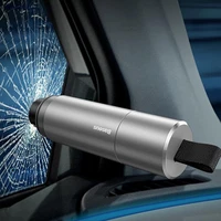 mini car window glass breaker seat belt cutter safety hammer life saving escape hammer cutting knife car accessories interior x1