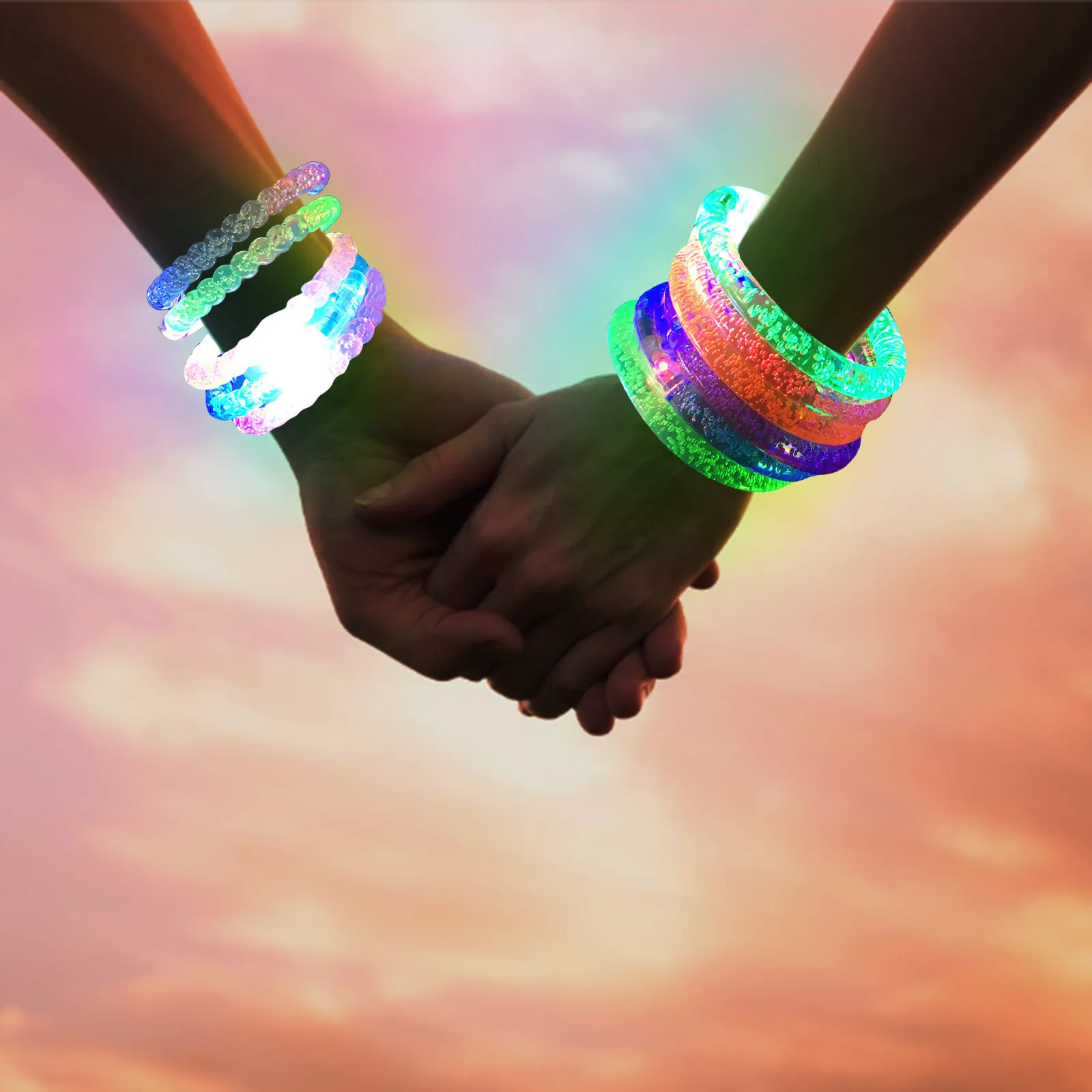 1 шт. светящиеся браслеты со светодиодной подсветкой | Дом и сад