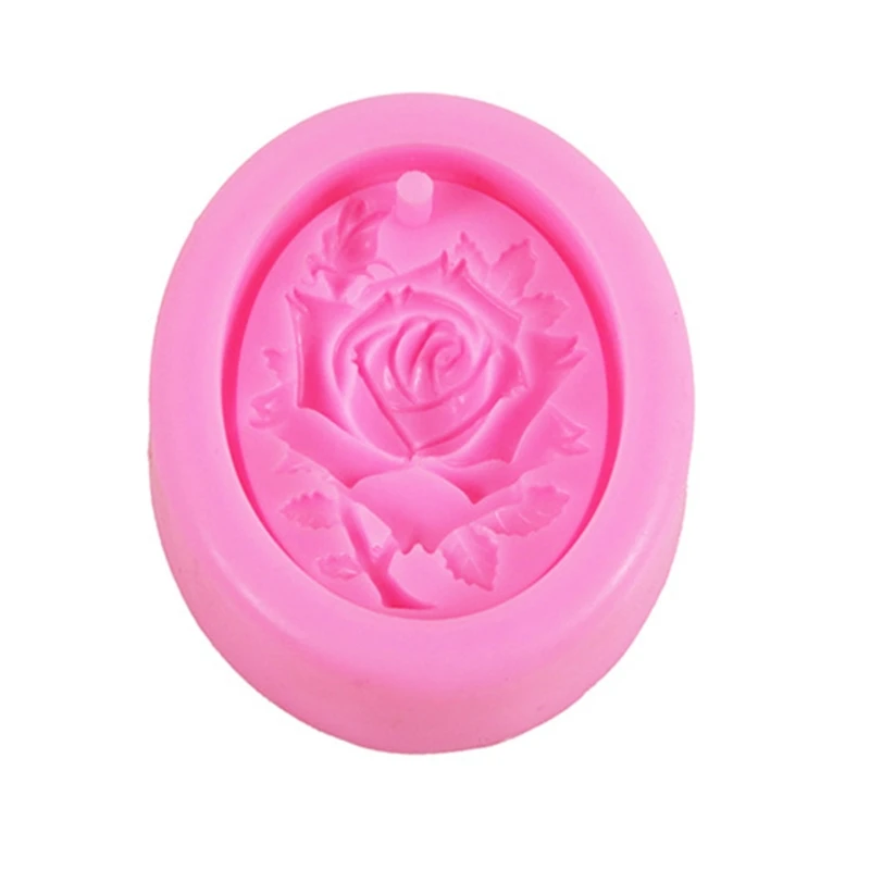 

3D Свеча «цветок розы» эпоксидная смола, форма пластырь для ароматерапии ручное мыло домашние украшения литые инструменты