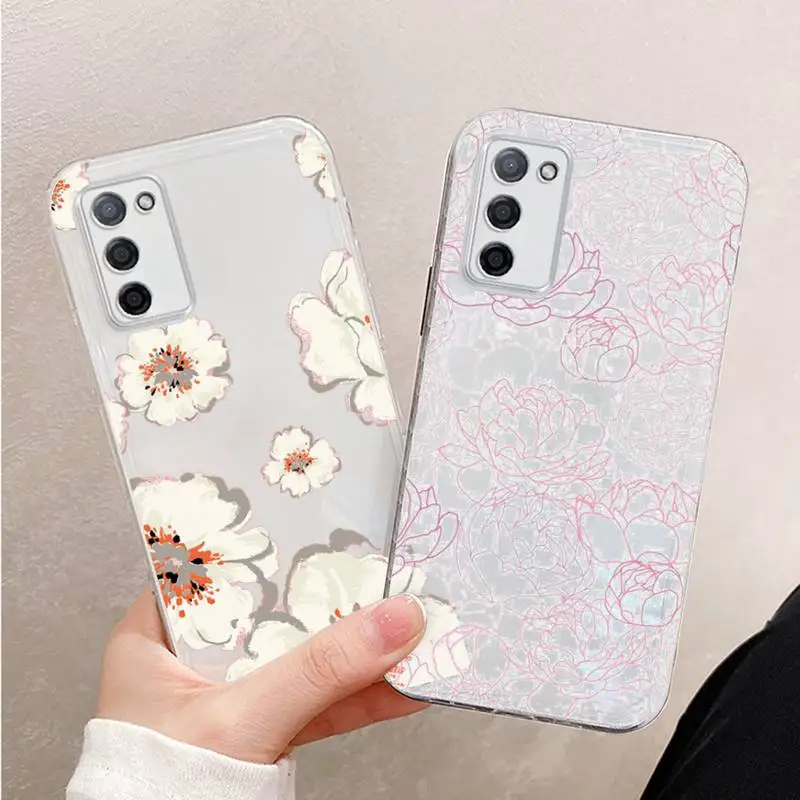 

Printed retro painting pattern Phone Case Transparent For OPPO R RENO 9 11 17 3 4 S PLUS PRO 15X k7