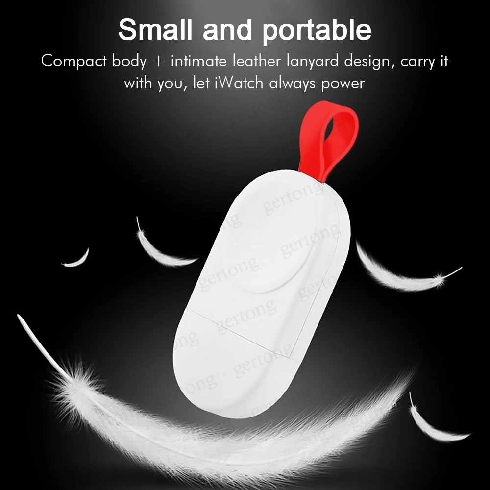 

Smart Watch Wireless Charger for iWatch 1/2/3/4 Portable Charging Dock Station USB Charger Cable for Apple Watch Series 4 3 2 1