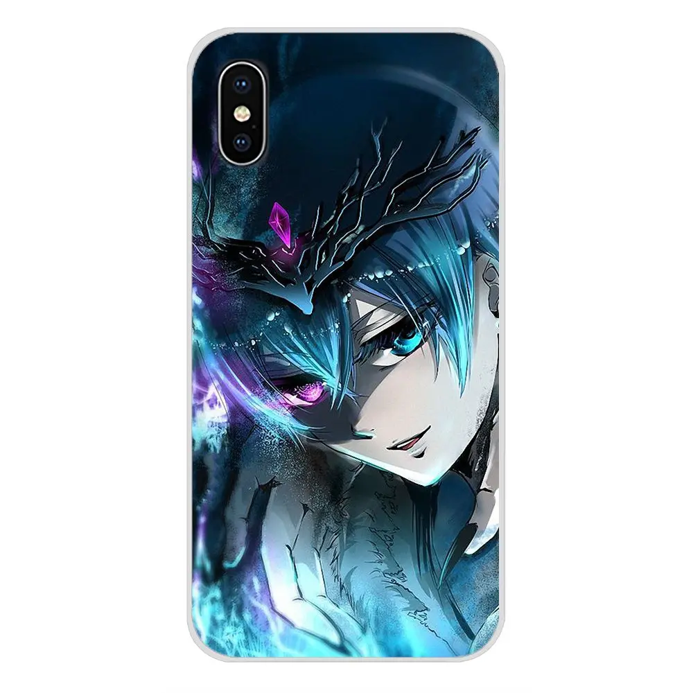 Аксессуары чехлы для телефонов Samsung Galaxy S2 S3 S4 S5 Mini S6 S7 Edge S8 S9 S10E Lite Plus Black Butler Anime -