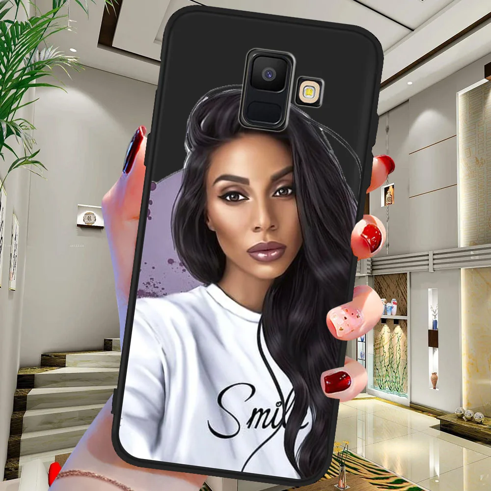 

Graffiti Sexy Queen Girl Phone Case For Samsung Galaxy A10 A30 A40 A50 A71 A90 A3 A5 A6 A7 A8 A9 J3 J4 J5 J6 J7 J8 Plus Cover