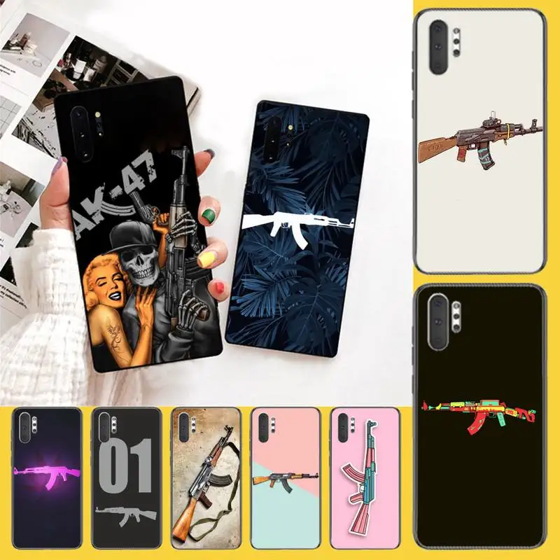 Чехол PENGHUWAN AK47 для Samsung Note 3 4 5 7 8 9 10 pro M10 20 30 | Мобильные телефоны и аксессуары