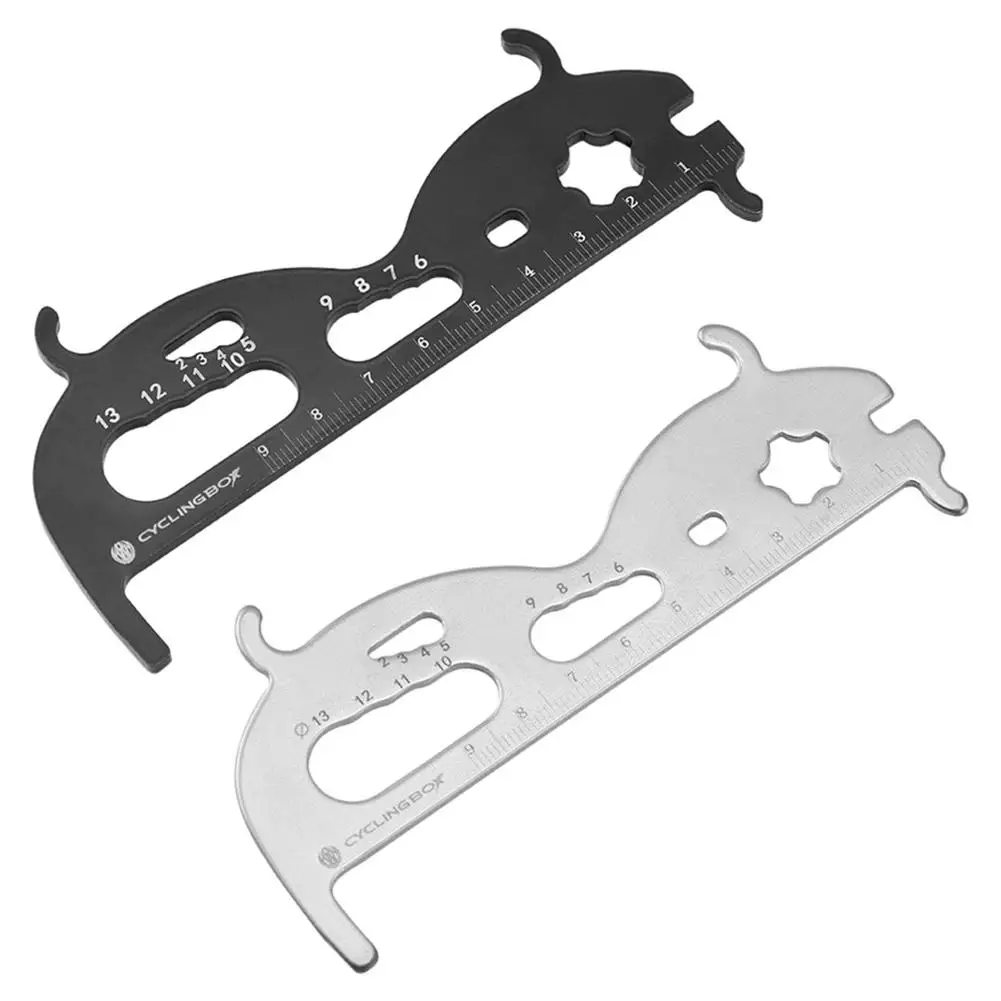 

Bicycle Chain Wear Checker Indicator Repair Tool Mountain Road Bike Chains Gauge Measurement Ruler Bicycle Accessories