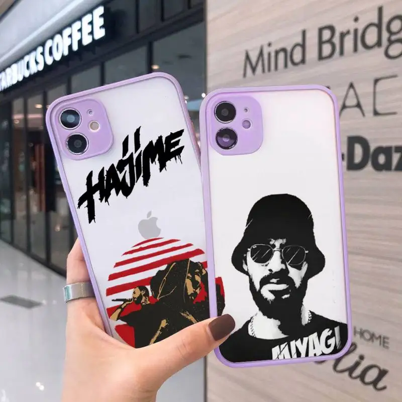 

MiyaGi Andy Panda Accessories Phone Case matte transparent For iphone 7 8 11 12 plus mini x xs xr pro max cover
