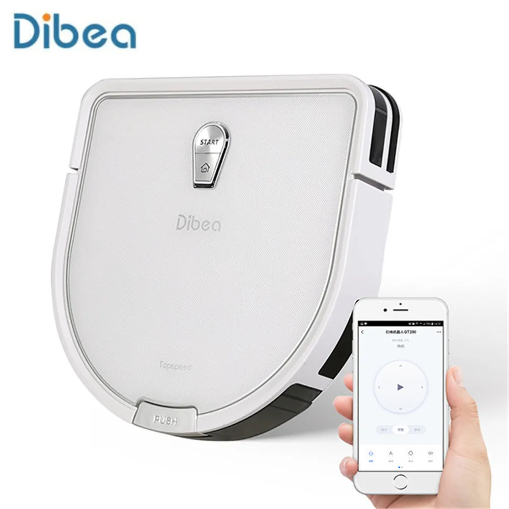 Dibea GT200 умный гироскоп робот пылесос автоматическая подметальная пыль