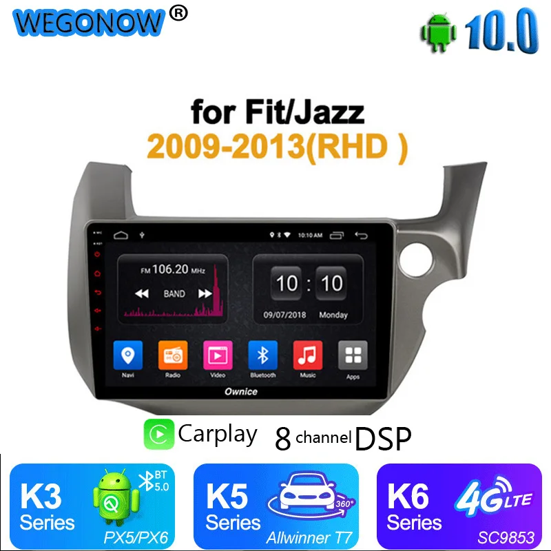 Автомобильный видеоплеер Ownice 64 ГБ 2din Android 10 dvd GPS навигация 360 панорама DSP 4G