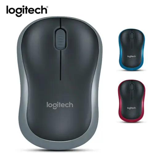 Оригинальная коробка, мышь logitech M185, 2,4G, беспроводная мышь для ноутбука, ПК, компьютера, Мыши с USB нано-приемником