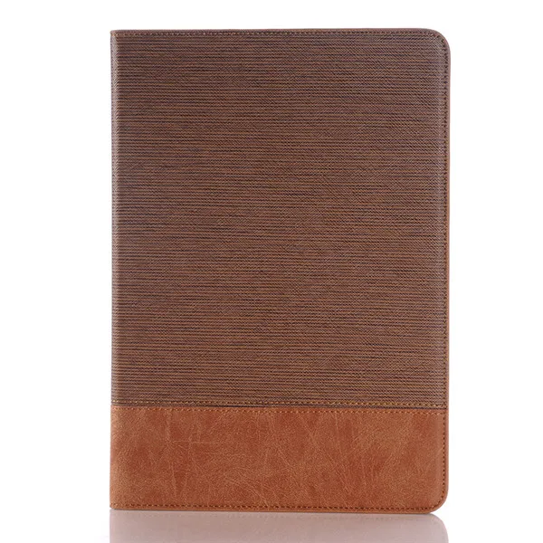 Brown Чехол для Samsung Galaxy Tab A 9,", Чехол SM-T555 T550 P550 P555 из искусственной кожи, Роскошный Ретро планшет, подставка, кошелек, чехол, держатель для карт - Цвет: Brown