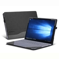 laptop case for microsoft 2021 surface laptop 4 13 5 split portable pu leather protective cover for surface laptop 3 2 1 gift
