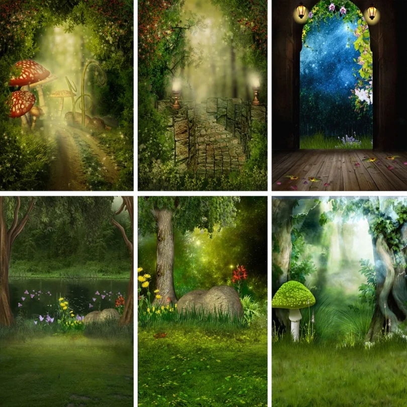 Nitree фон Подставки для фотографий с рисунком героев из мультфильмов детская