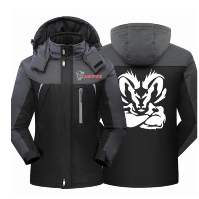 2021 Winter Dodge Men's Clothing Fleece Waterproof Jackets Thicken Slim Fit Zippe High Quality Outwear