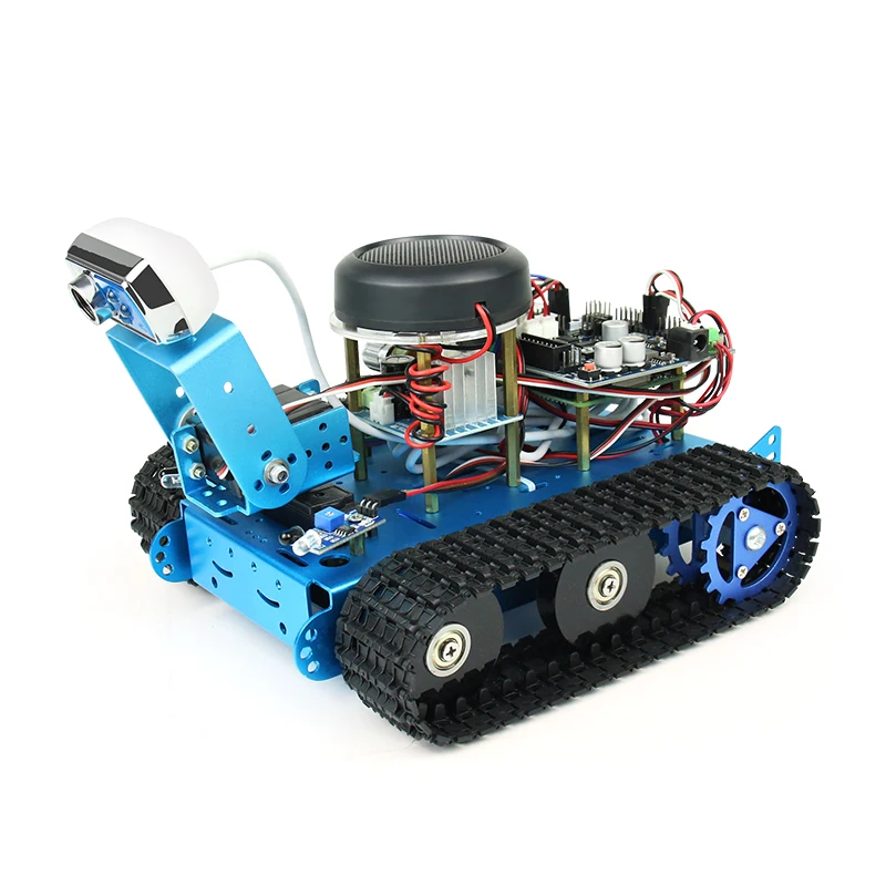 Rpi4b гусеничное шасси видение автономное Вождение искусственный интеллект TensorFlow