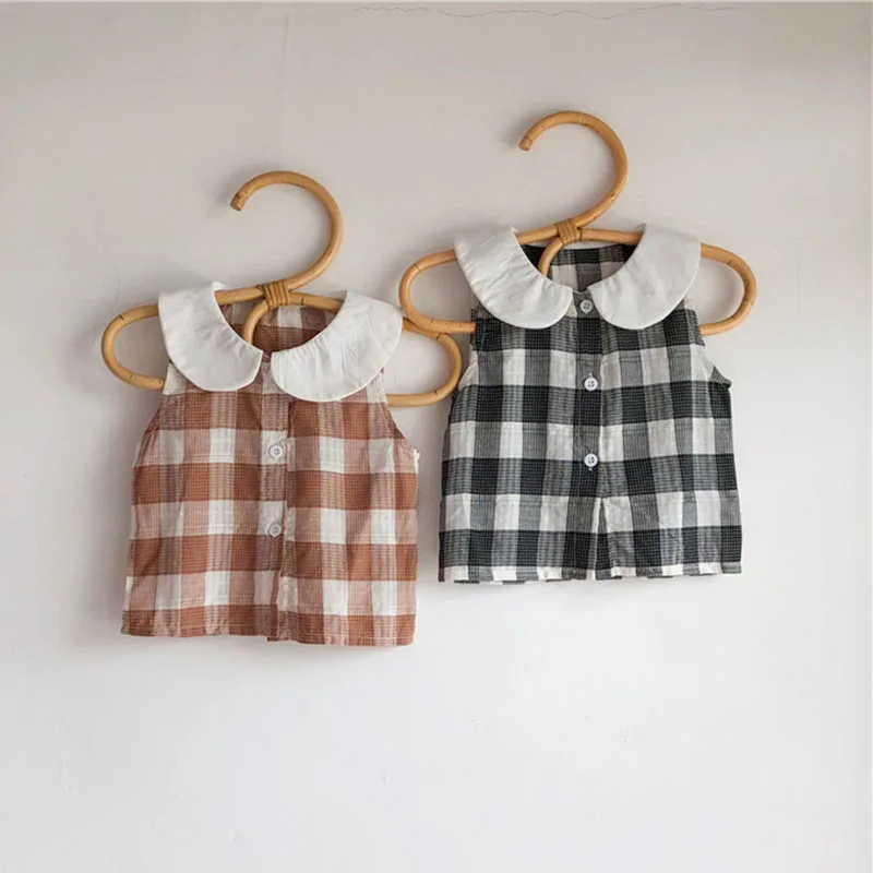 Одежда для маленьких девочек Новинка 2020 года Комплект летней одежды малышей в