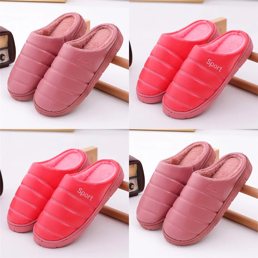 Женские зимние теплые домашние тапочки бархатная обувь для влюбленных пар