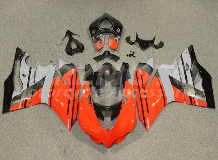 Новинка комплект обтекателей ABS для мотоцикла подходит Ducati 899 1199 Panigale 2012 2013 2014 12 13