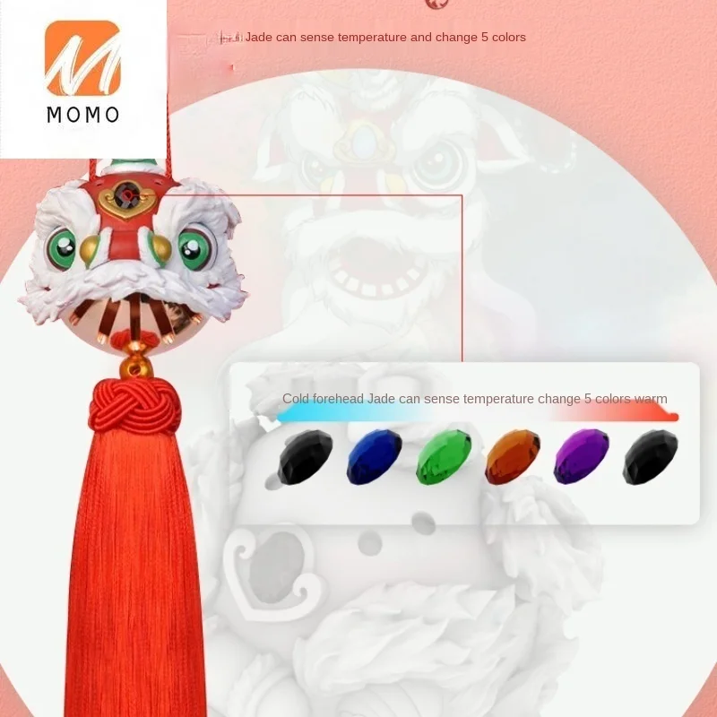 

Automobile Hanging Ornament Be Safe Charm Auto Perfume Pendant Rearview Mirror Lion Hanging Ornament