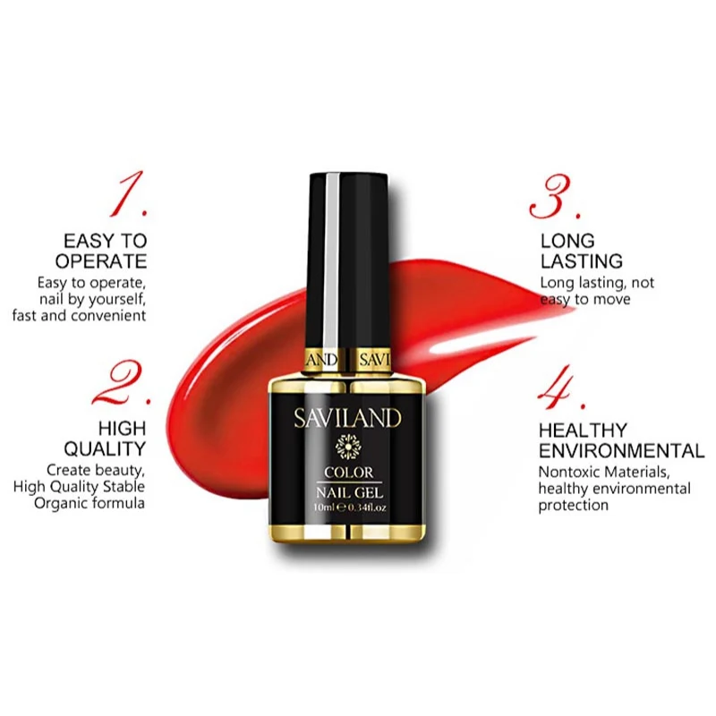 Лак для ногтей 10 мл фиолетовый красный черный розовый синий отмачиваемый УФ Гель