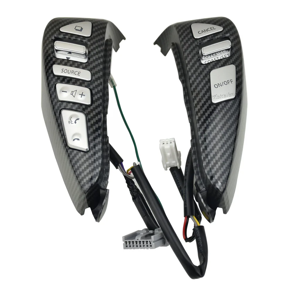 

Переключатель круиз-контроля Кнопки громкости аудио кнопки рулевого колеса для Nissan/TIIDA/SENTRA/Livina/SUNNY/ALMERA/ VERSA 25550-3DA6A