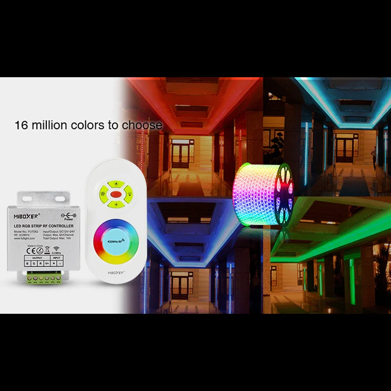 Контроллер для светодиодной ленты RGB 433 МГц + радиочастотный беспроводной