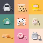 Силиконовый чехол для наушников apple airpods 3 (3-го поколения) Airpods 1 2 Pro