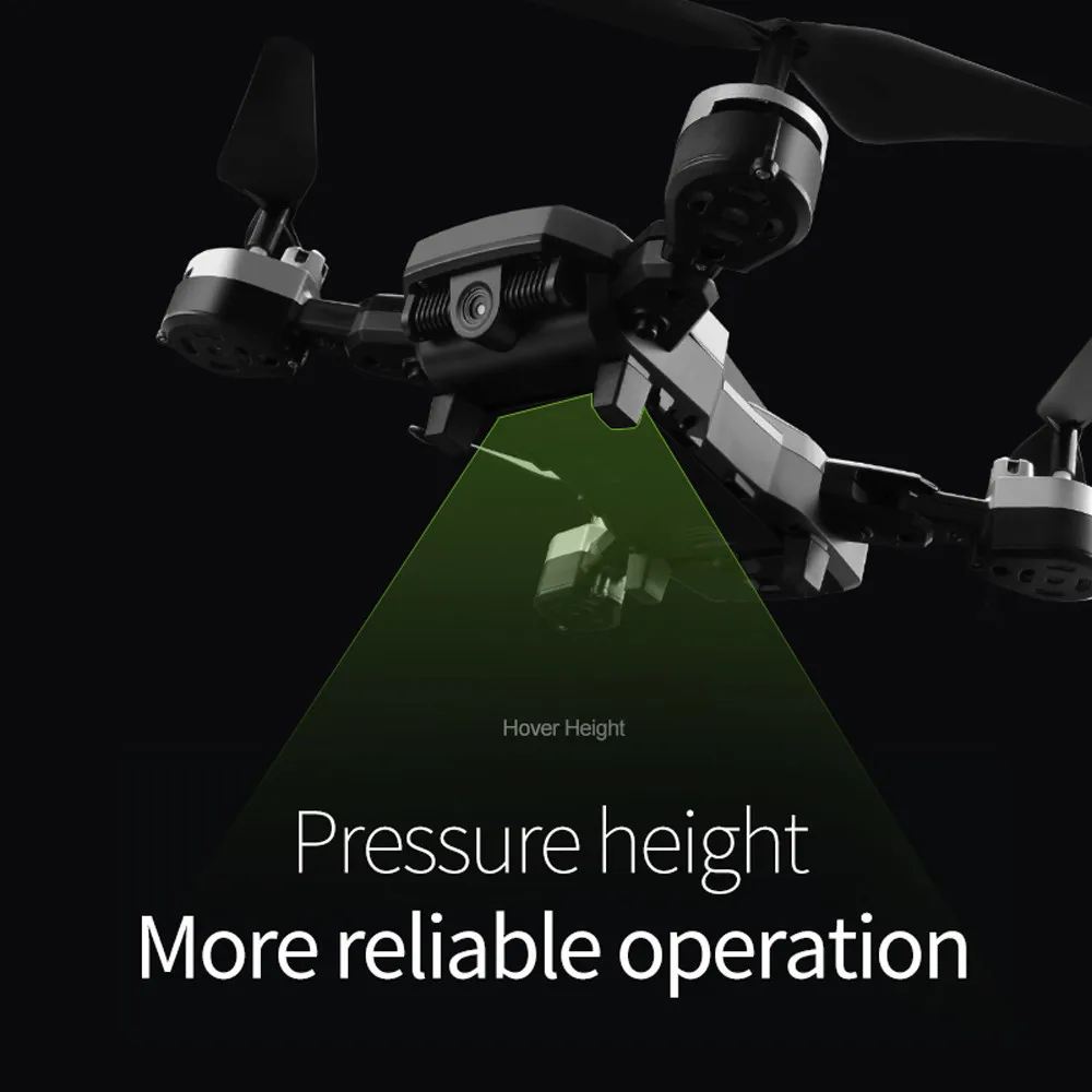 Складной 6 осевой Квадрокоптер HJ28 с камерой 1080 МП P Wi Fi FPV|Радиоуправляемые