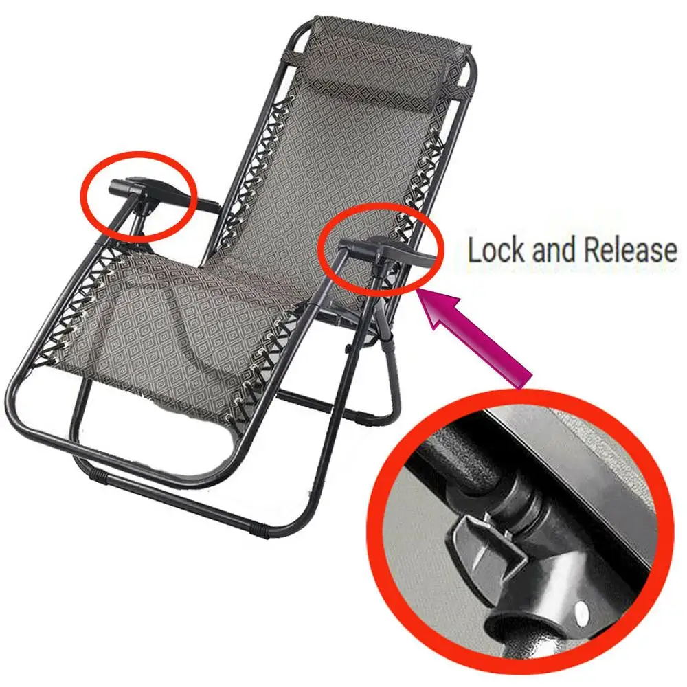 1x 19mm Fixed catch Lock For Zero gravity foldable reclining camping beach chair | Other Tool Parts