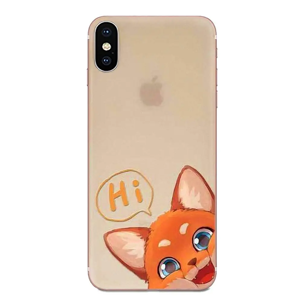 Аниме лиса Забавный Foxs симпатичный милый для Xiaomi CC9 CC9E Mi 3 4 4i 5 6 6X 8 9 SE Play Plus Pro Lite A1 Mix