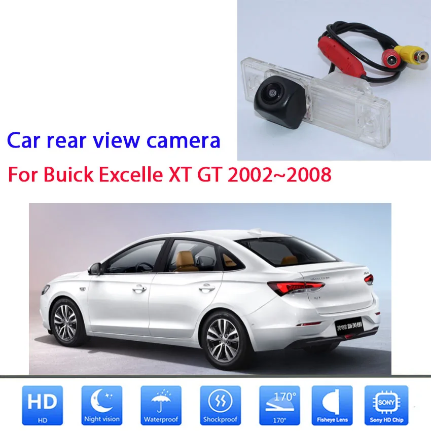 

170° HD 1080P Car Rear View Camera Night Vision Reverse CCD For Buick Excelle XT GT 2002 2003 2004 2005 2006 2007 2008