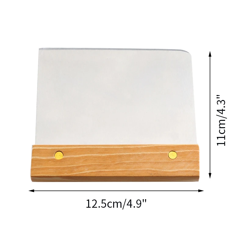 Новинка 2020 нож для пиццы из нержавеющей стали скребок теста инструмент