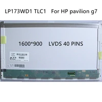 17 3 laptop lcd screen lp173wd1 tlc4 for hp pavilion g7 1600900 lvds 40 pins matrix display replacement panel