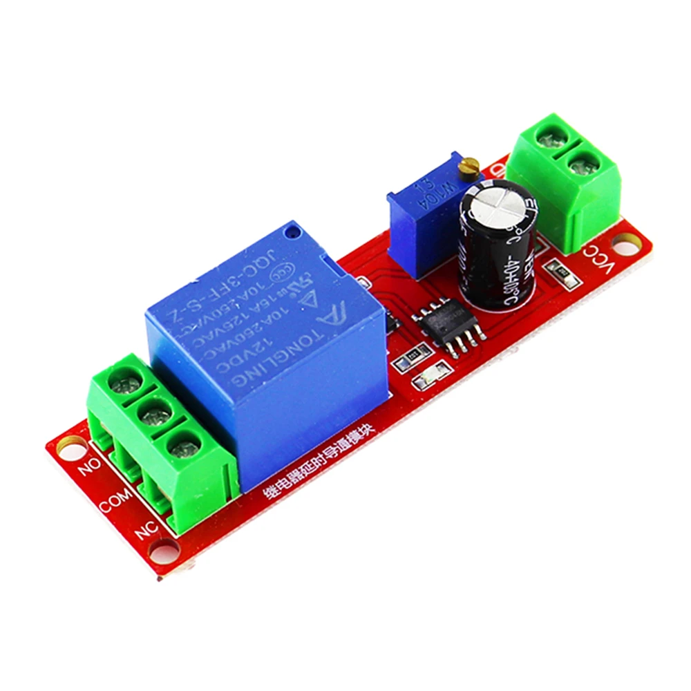 NE555 DC 12V электрический таймер переключатель регулируемая модуль время задержки