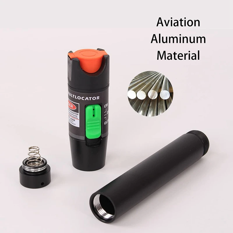 Волоконный Визуальный дефектоскоп 30 мВт км VFL тестер волоконно-оптического