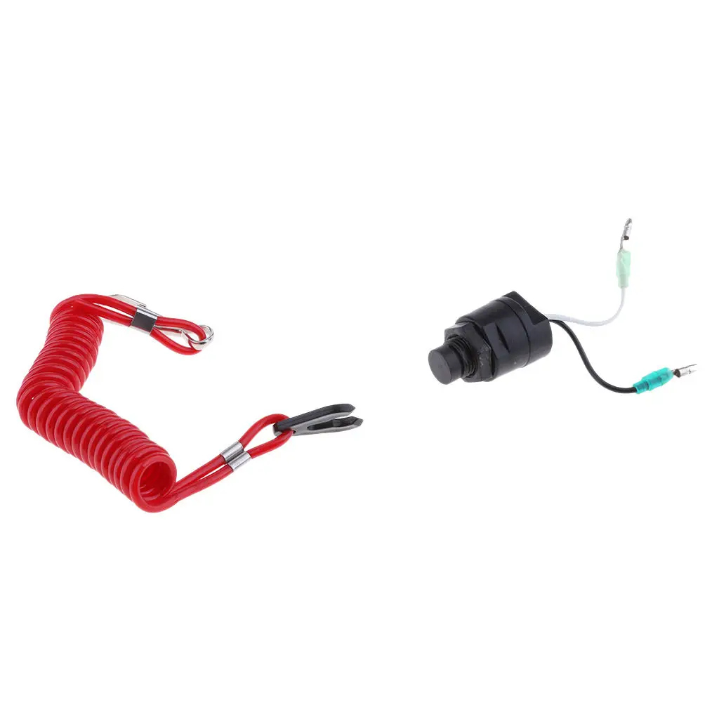 Универсальный пластиковый шнур MagiDeal для ограничителя двигателя лодки комплект