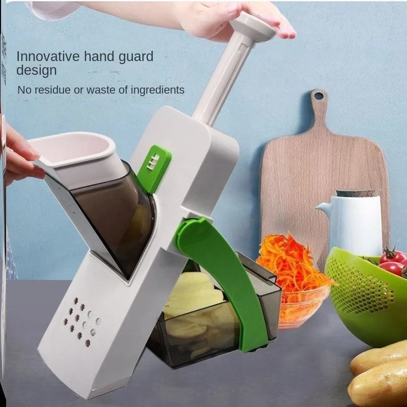 kitchen multifunctional vertical chopper manual lemon standing vertical slicer wire planer wire eraser gadget free global shipping