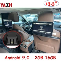 car tv headrest monitor for mercedes benz auto electronics wifi android 9 0 4k netflix video multimedia rear seat entertainment