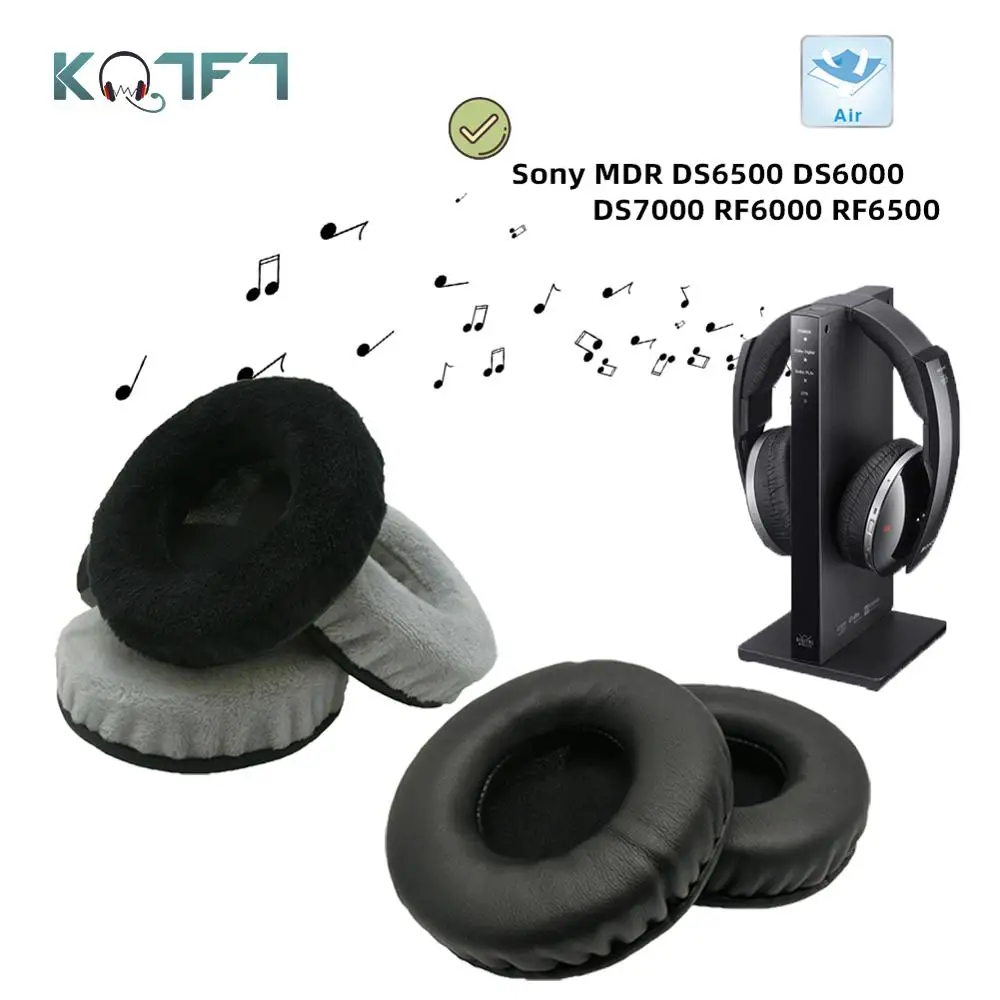 KQTFT Запасные подушечки для Sony MDR DS6500 DS6000 DS7000 RF6000 RF6500 гарнитура подушки наушников