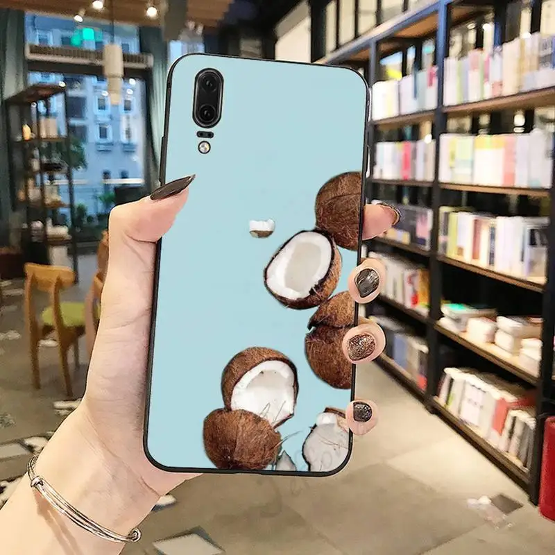 

Summer fruit coconut beach Phone Case For Huawei honor Mate P 10 20 30 40 Pro 10i 9 10 20 8 x Lite