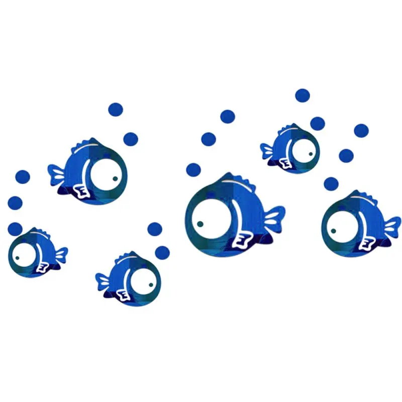 Зеркальная настенная 3D наклейка несимметричный шестигранный самоклеящийся