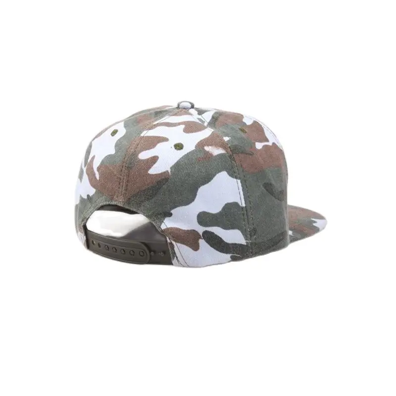 Камуфляжная шапка в стиле хип хоп с плоским верхом для мужчин и женщин