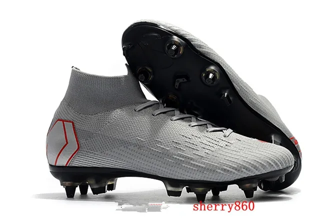 Мужские футбольные бутсы Superfly VI 360 LVL UP Elite SG AC высокие футбольные бутсы CR7 футбольные бутсы scarpe calcio