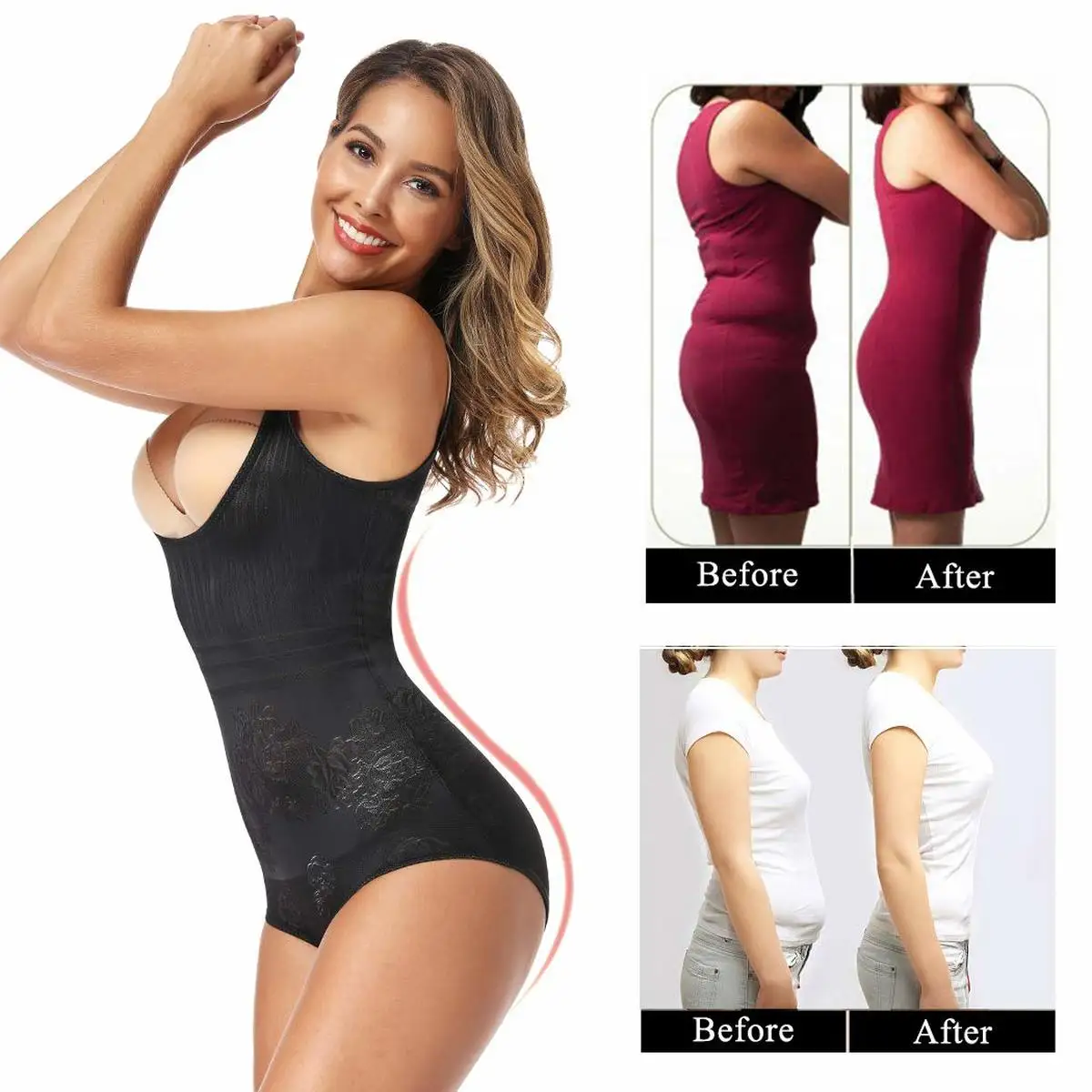 Женское нижнее белье формирователь всего тела сексуальное Послеродовое