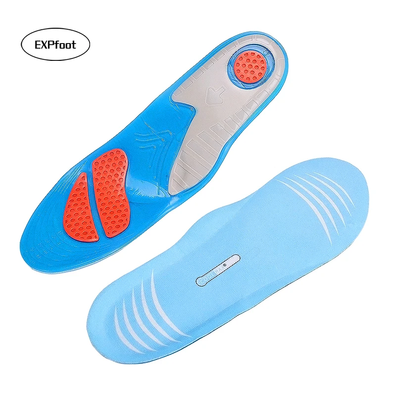 1 шт. силиконовые стельки для обуви от боли в ступнях|insole foot care|insoles shock absorptionsports