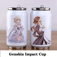 new game gift toy anime cartoon printing mug game genshin impact role playing paramount stainless steel heat preservation water