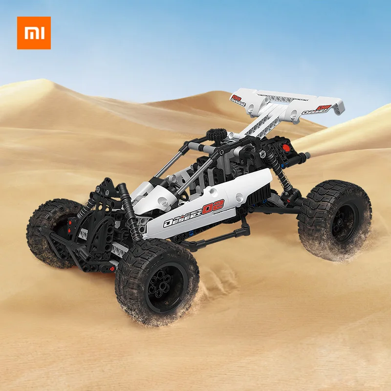 Строительные блоки Xiaomi Mijia пустынные гонки 6 лет детские головоломки развивающие