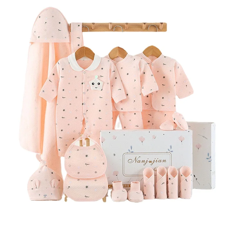 

Newborn Spring and Autumn New Pure Cotton Breathable Baby Girl/boy Cute Cartoon Printing Suit Kids Clothes Without Box XB141