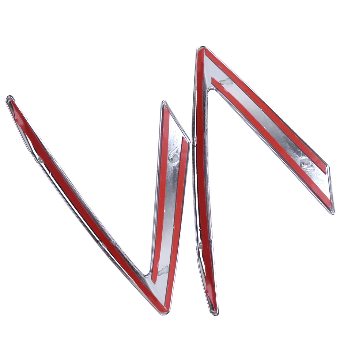 

beler Plastic 2pcs Silver Front Head Light Lamp Eyebrow Cover Trim Frame Fit For Cadillac XT5 2016 2017 2018 2019