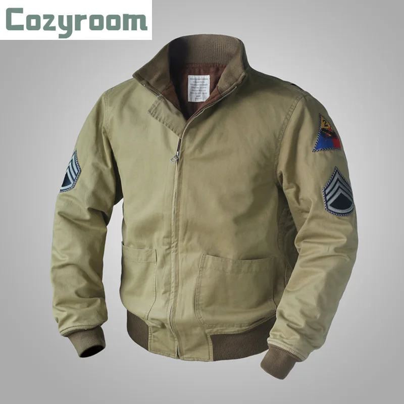 

Куртка Cozyroom FURY M41 в стиле милитари Мужская, винтажная шерстяная куртка с накладными карманами, армейская верхняя одежда, 36-44 #, осень/весна